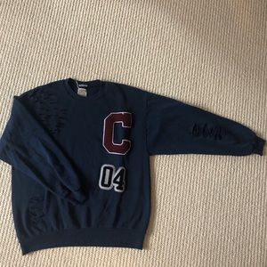 Vintage Letter Sweatshirt